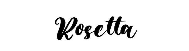 Rosetta  Fuentes Gratis Descargar