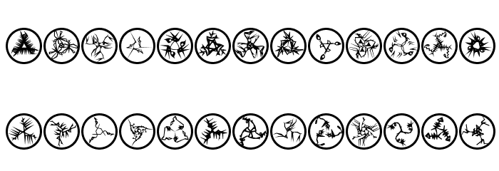 RosettaMutanta フォント 小文字