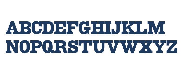 Rosette Regular Uppercase