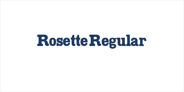 Rosette Regular Logo