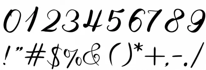 Rosette Font OTHER CHARS