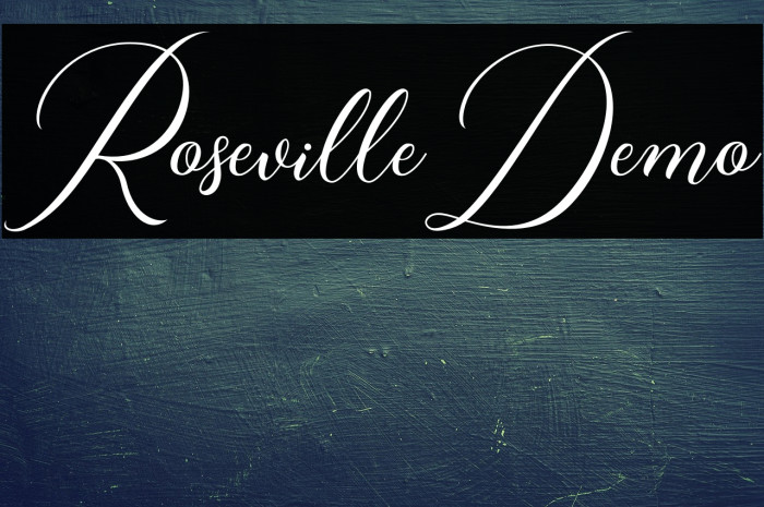 RosevilleDemo Example 1