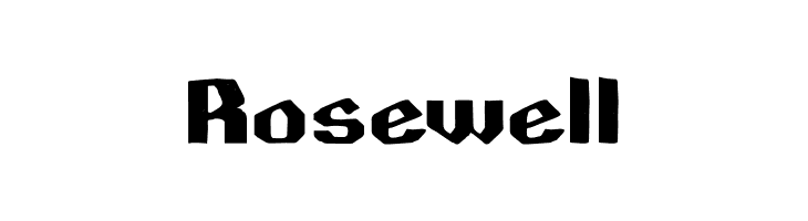 Rosewell  Fuentes Gratis Descargar