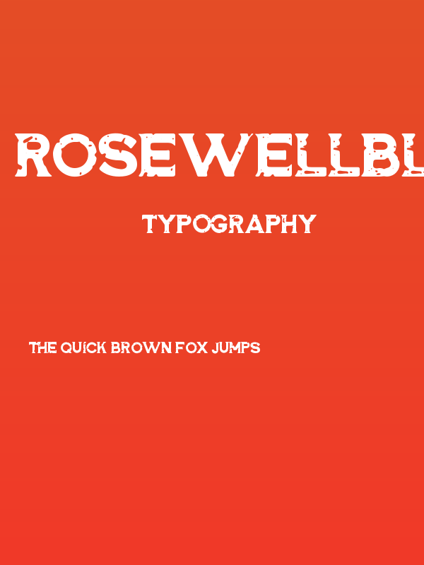 RosewellBLKRGH Demo Poster