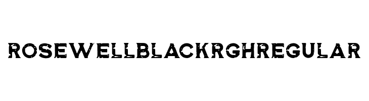 RosewellBlackRGHRegular  नि: शुल्क फ़ॉन्ट्स डाउनलोड