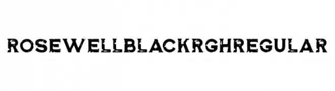RosewellBlackRGHRegular  Descarca Fonturi Gratis