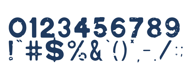 RosewellBlackRGHRegular Other Characters