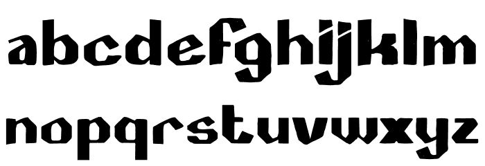 Rosewell Font LOWERCASE
