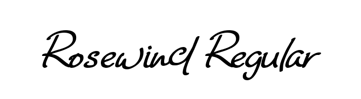 Rosewind Regular  Fuentes Gratis Descargar