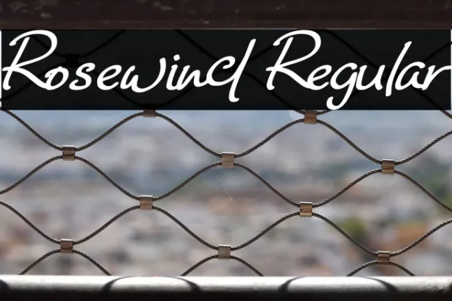 Rosewind Regular Example 1