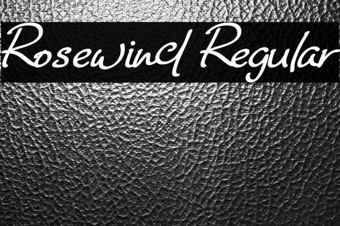 Rosewind Regular Example 2