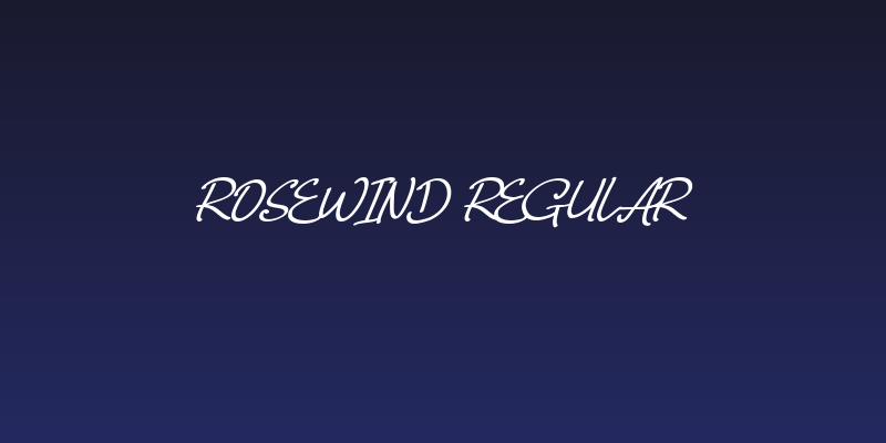 Rosewind Regular Social Header