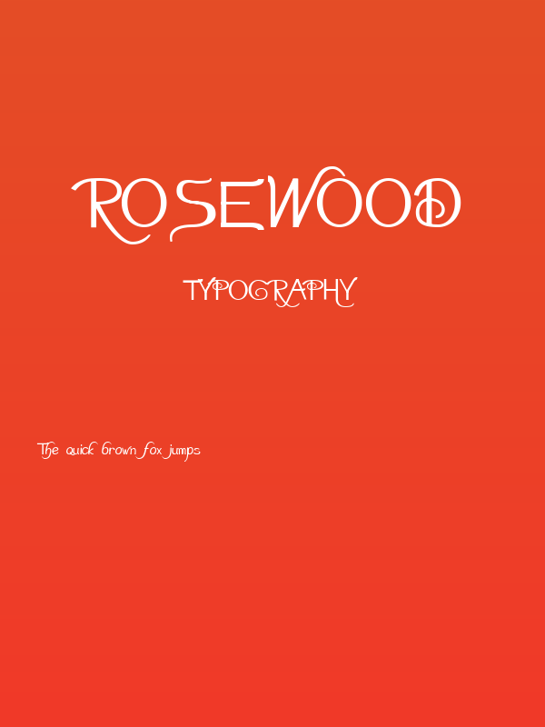 Rosewood Poster