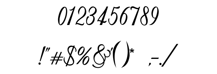 Roseytha Font OTHER CHARS