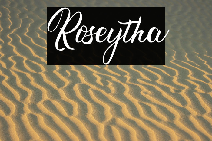Roseytha Example 1