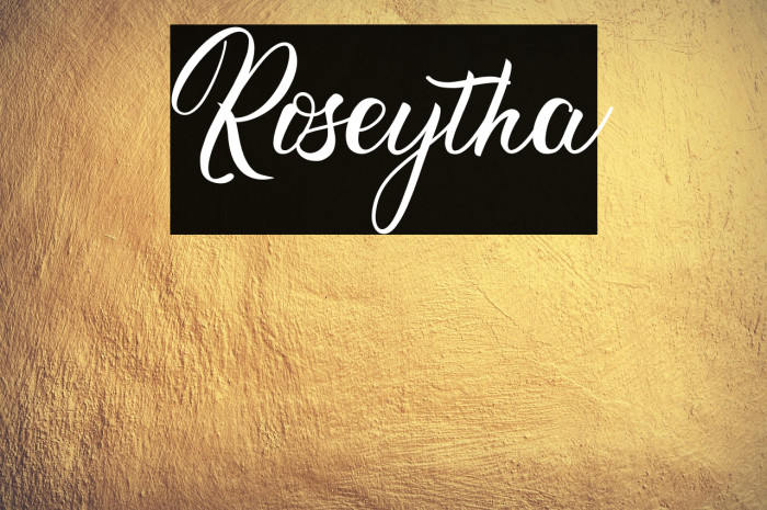 Roseytha Example 3