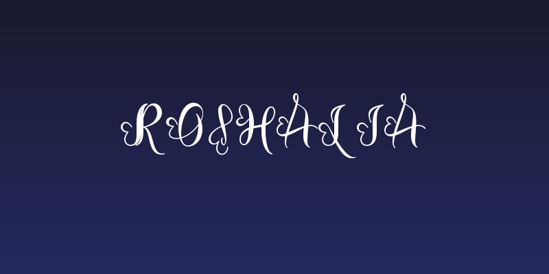 Roshalia Social Header