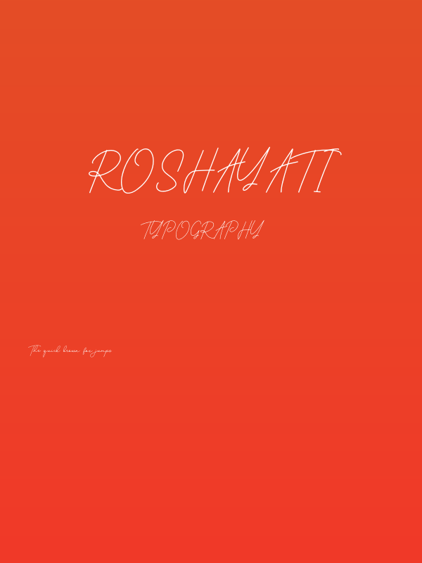 Roshayati Poster