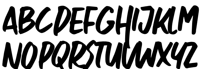 Rosheila Font LOWERCASE