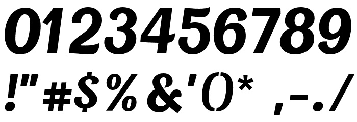 Roshelyn Typeface Regular フォント その他の文字