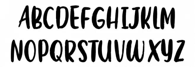 Roshfox Regular Polices MAJUSCULES