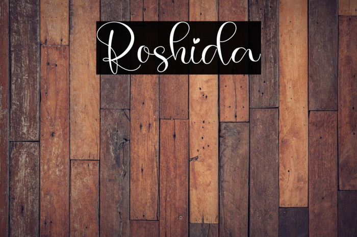 Roshida Example 1
