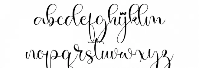 Roshida 字体 小写