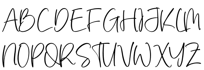 Roshivall Font UPPERCASE