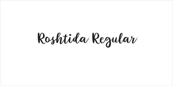 Roshtida Regular Logo