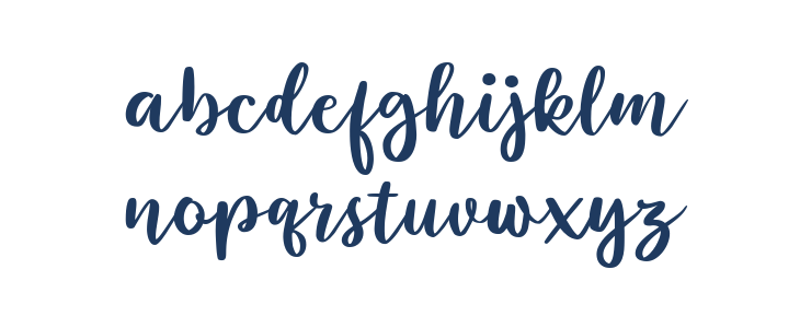 Roshtida Regular Lowercase