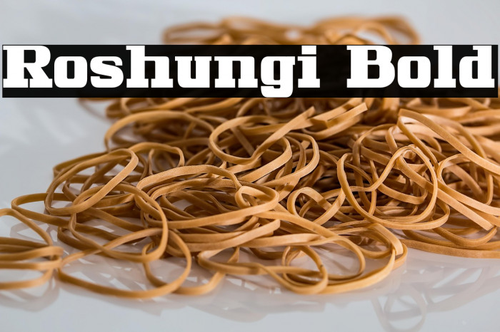 Roshungi Bold Example 1