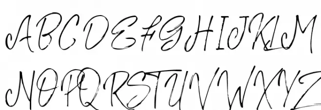 Rosianne Schriftart Groß