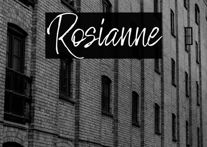 Rosianne Example 1