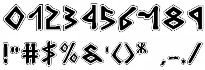 Rosicrucian Academy フォント その他の文字