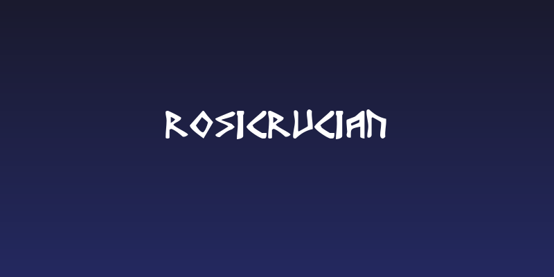 Rosicrucian Social Header