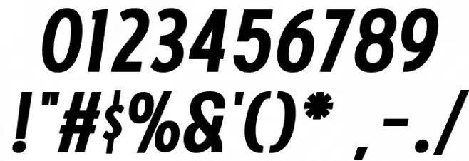 Rosign Bold Italic Font OTHER CHARS