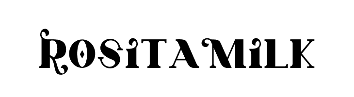 Rosita Milk  Frei Schriftart Herunterladen