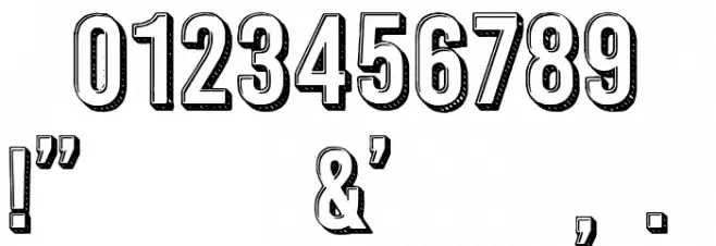 Rosita's Dinner Font OTHER CHARS