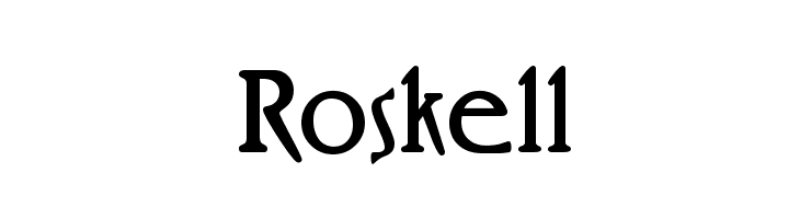 Roskell  नि: शुल्क फ़ॉन्ट्स डाउनलोड