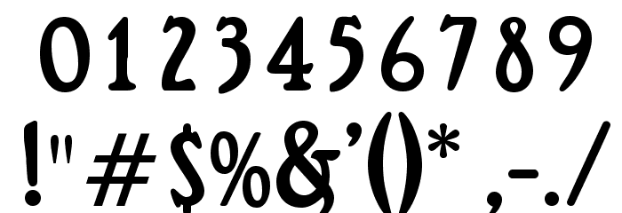 Roskell Font OTHER CHARS