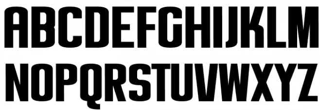 Roskilde DEMO Regular Schriftart Groß