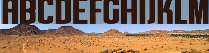 Roskilde DEMO Regular Font examples