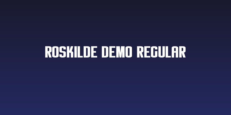Roskilde DEMO Regular Social Header
