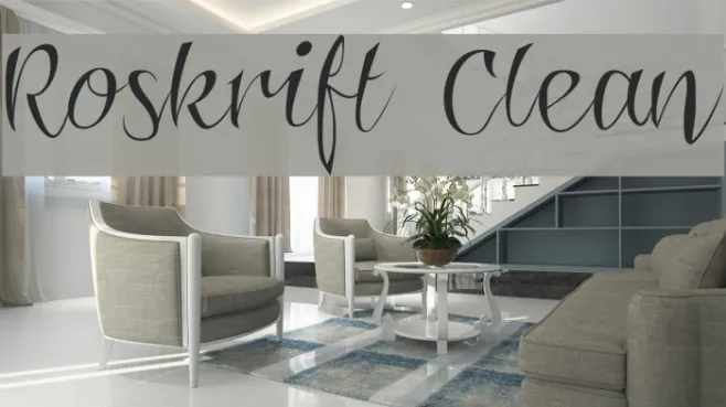 Roskrift Clean Example 3