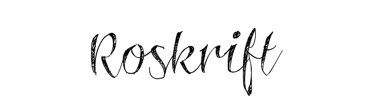 Roskrift  免费字体下载