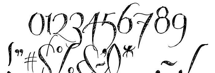 Roskrift Font OTHER CHARS