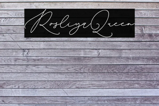 RosliyaQueen Example 1