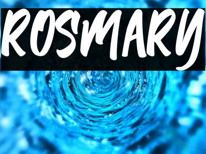 Rosmary Example 2