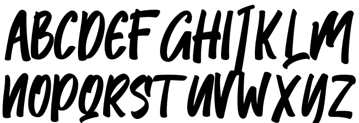 Rosmary Font LOWERCASE