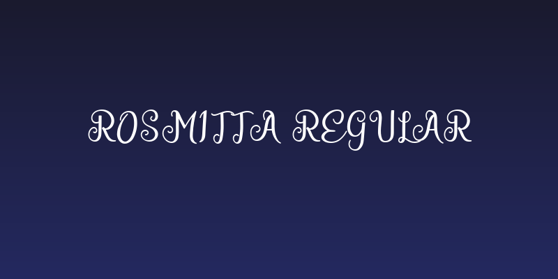 Rosmitta Regular Social Header